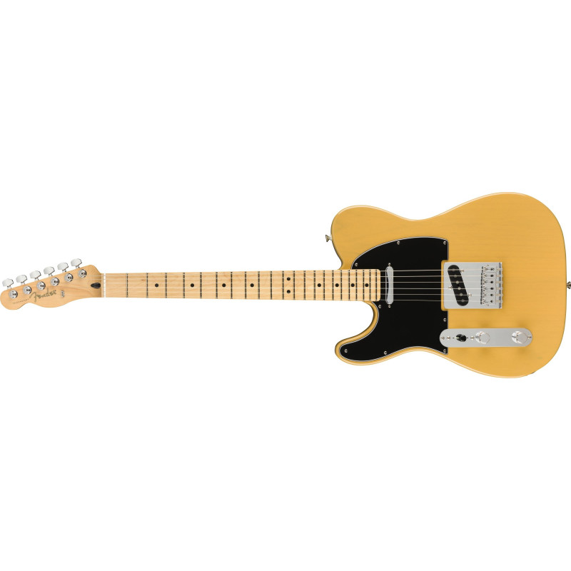 Fender Player Telecaster Gaucher - touche érable - Butterscotch Blonde