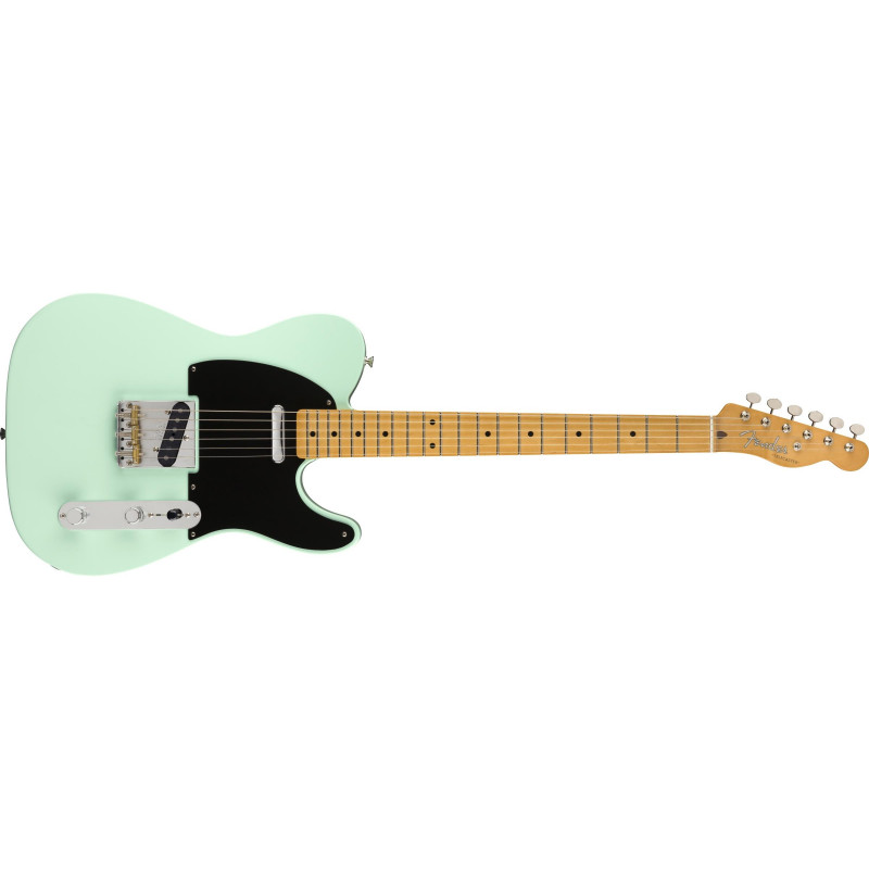 Fender Vintera '50s Telecaster Modified - touche érable - Surf Green (+ housse)