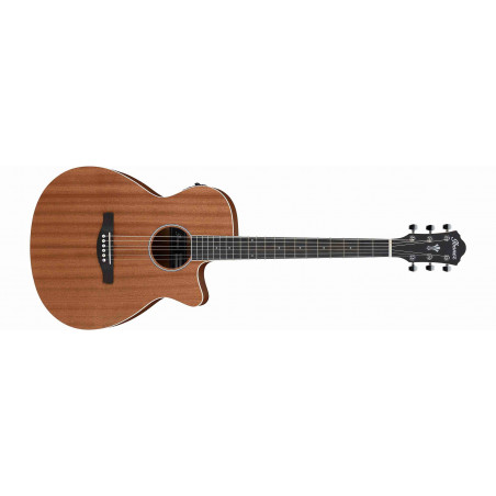 Ibanez AEG7MH-OPN Naturelle Open pore - guitare électro acoustique