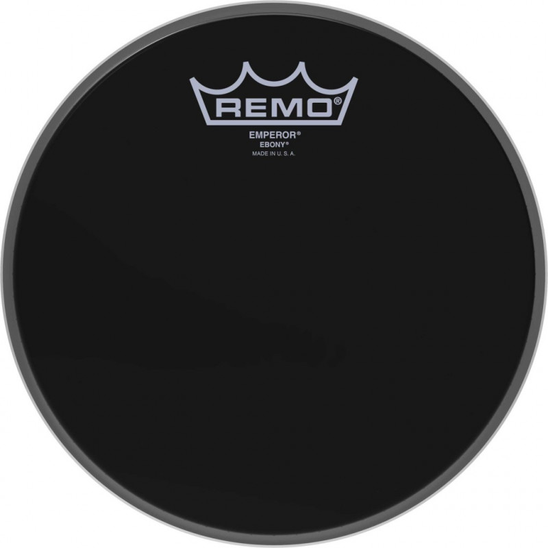 Remo BE-0008-ES - Peau Emperor Ebony 8" pour Tom