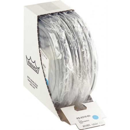 Remo PS-0313-00-10P - Peau Pinstripe transparente 13" pour Tom/ Caisse claire