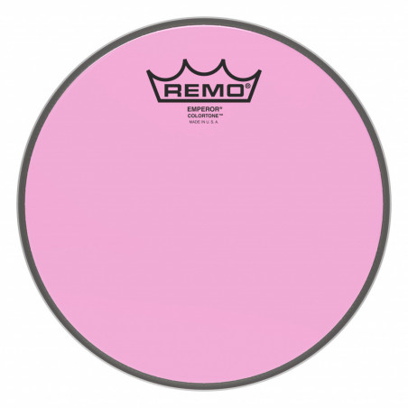 Remo BE-0308-CT-PK - Peau de frappe Emperor Colortone, rose, 8