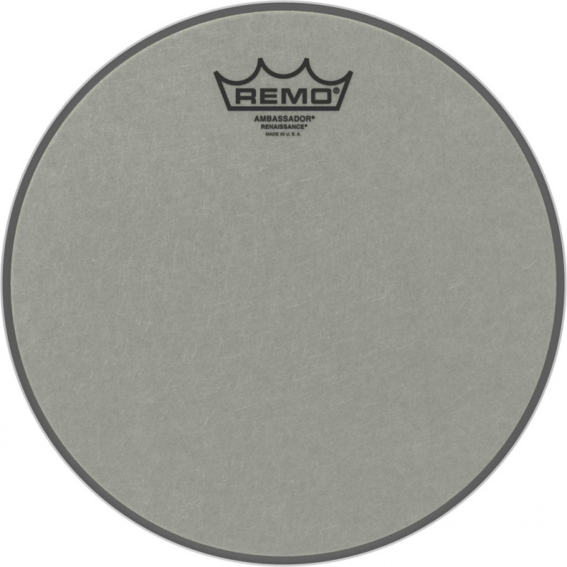 Remo RA-0010-SS - Peau Renaissance Ambassador 10" pour Tom/ Caisse claire