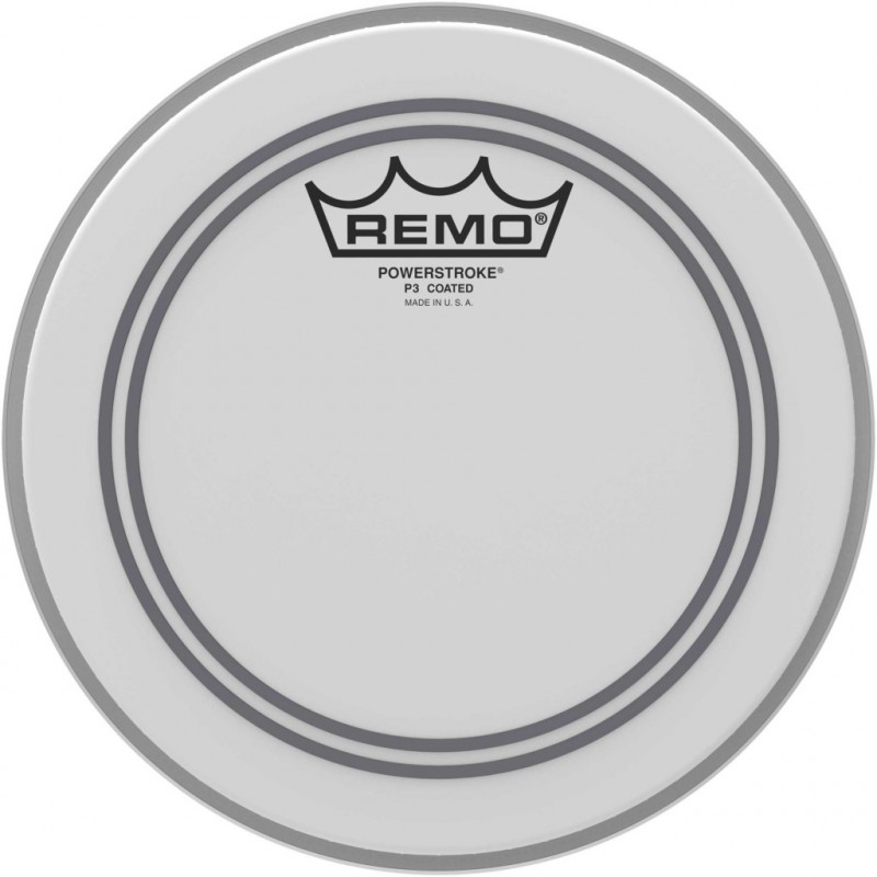 Remo P3-0108-BP - Peau Powerstroke 3 Sablée 8" pour Tom