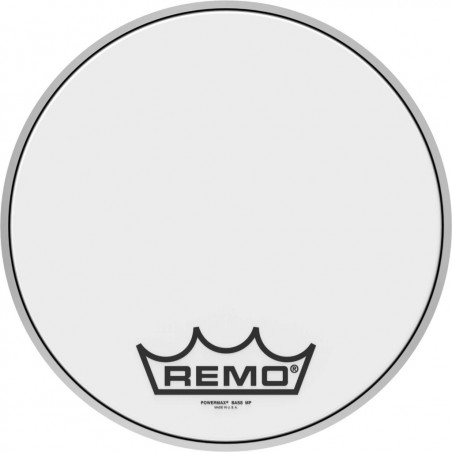 Remo PM-1016-MP - Peau Powermax Ultra White 16" pour grosse caisse de parade