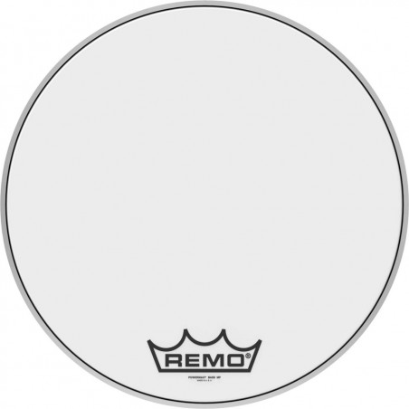 Remo PM-1020-MP - Peau Powermax Ultra White 20" pour grosse caisse de parade