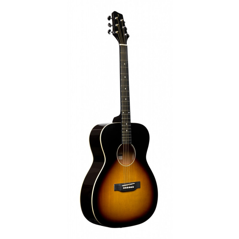 Stagg SA35 A-VS - Guitare acoustique auditorium, sunburst