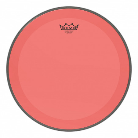 Remo P3-1316-CT-RD - Peau Powerstroke ColorTone red 16''