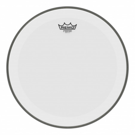 Remo P3-1216-C1 - peau Powerstroke 3 blanche 16'' - no stripe