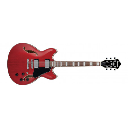 Ibanez AS73T-CD - Guitare électrique hollow body - Transparent cherry red