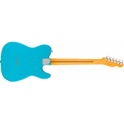 Fender American Professional II Telecaster- gaucher - Miami Blue