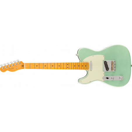 Fender American Professional II Telecaster- gaucher - Mystic Surf Green