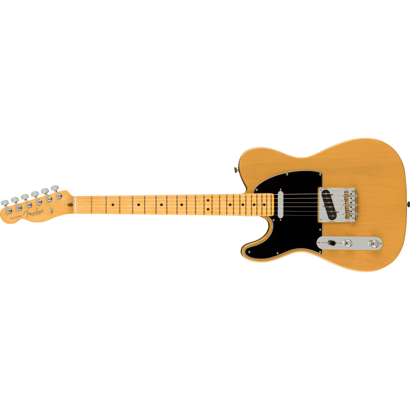 Fender American Professional II Telecaster- gaucher - Butterscotch Blonde