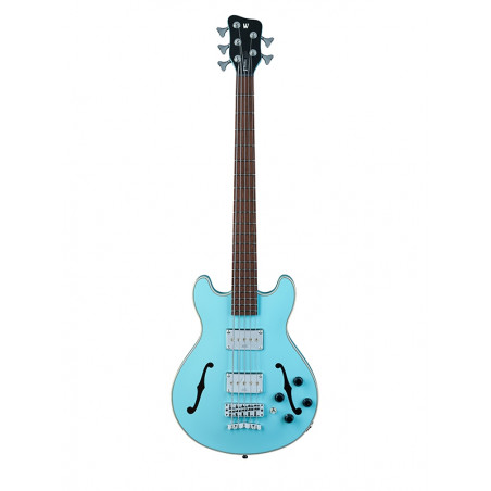 Warwick Star Bass 5 - Basse électrique 5 cordes - Daphne Blue