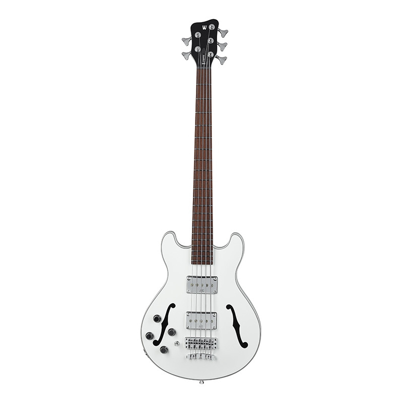 Warwick Star Bass 5 LH - Basse électrique 5 cordes gaucher - Creme White