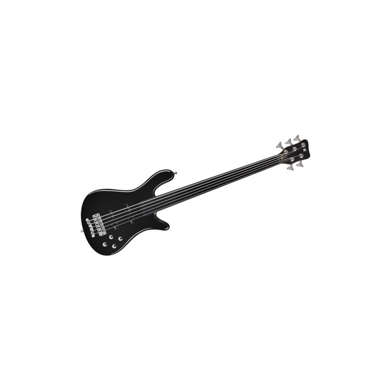 Warwick Streamer LX 5 - Basse électrique 5 cordes fretless - Solid Black