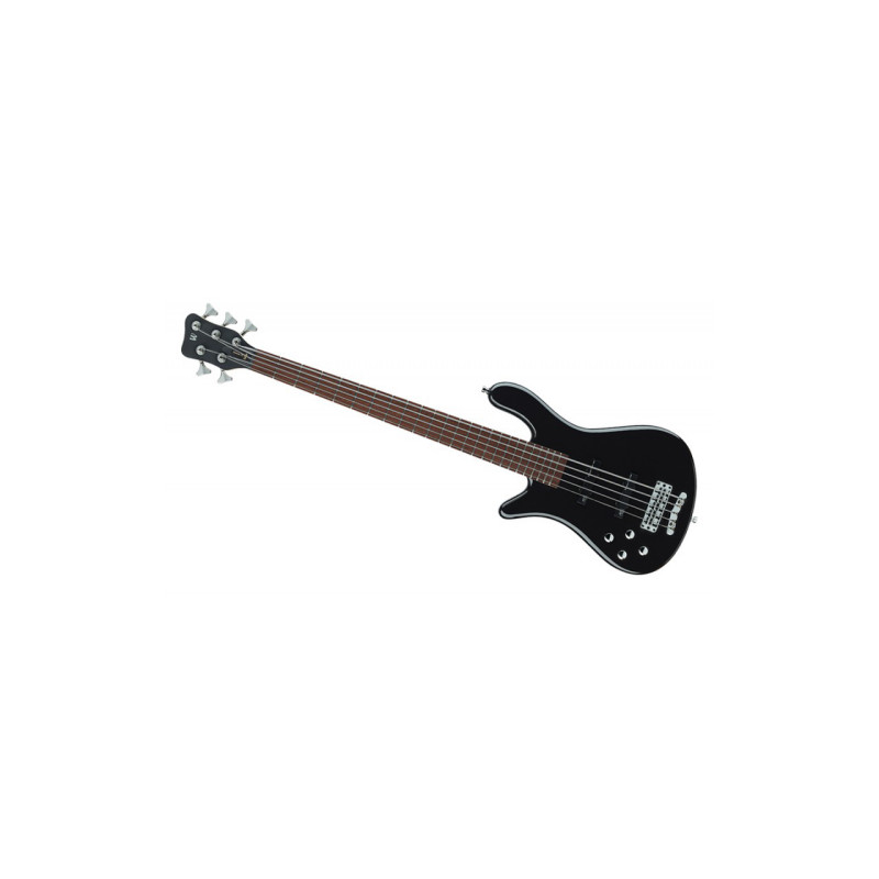 Warwick Streamer LX 5 LH - Basse électrique 5 cordes gaucher - Solid Black