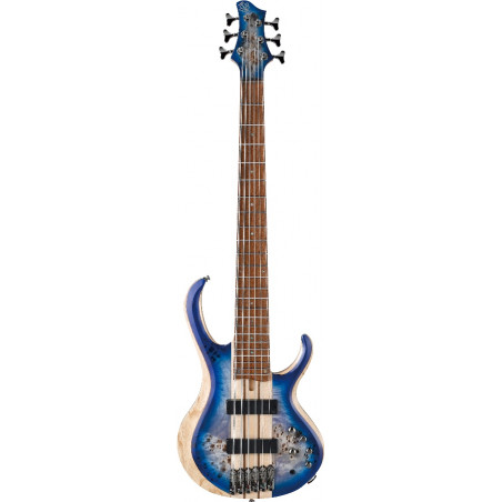 Ibanez BTB846-CBL - Basse électrique 6 cordes série BTB - Cerulean Blue Burst