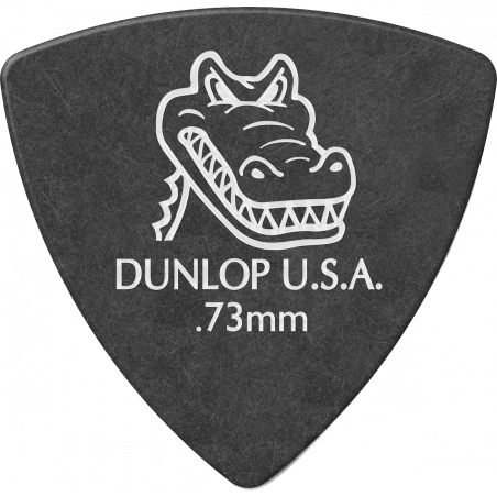 Dunlop 572R073 - Médiator Gator Grip small triangle 0,73mm à l'unité