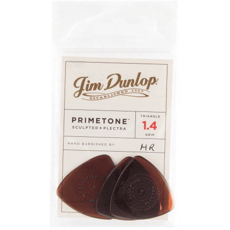 Dunlop 512P140 - sachet de 3 médiators Primetone Triangle Grip 1,40mm