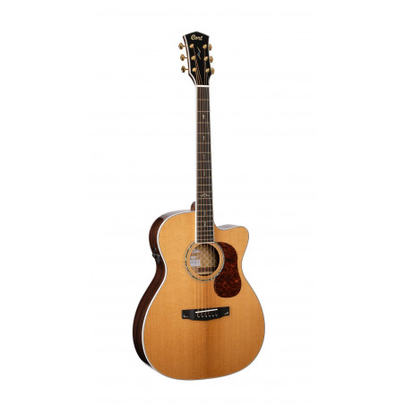 Cort GOLD-OC8 - Guitare électro-acoustique série Gold - Naturel brillant (+ soft case)