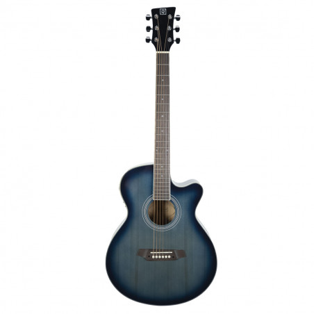 Oqan QGA-41CE BL - Guitare électro-acoustique