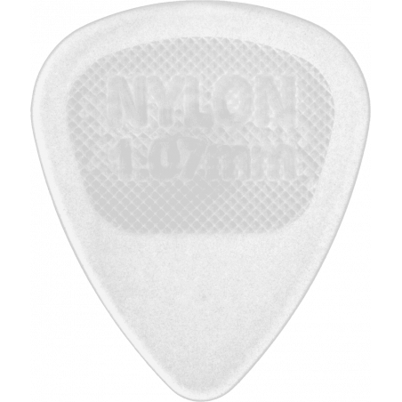 Dunlop 446R107 - Médiator Nylon Glow Standard, à l'unité 1.07 mm