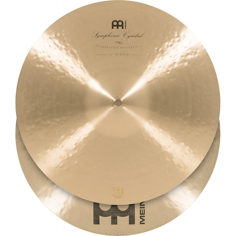 Meinl SY-16M - Paire Cymbales  Symphonic 16" Med