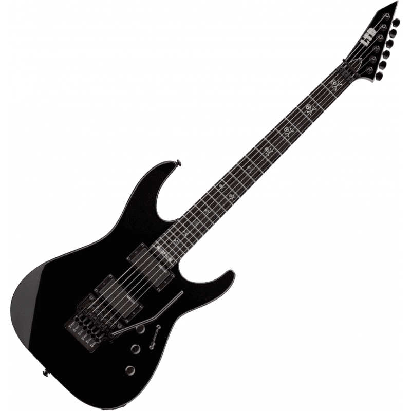 Ltd  KH202-BLK - Guitare Électrique Signature Kirk Hammett Black