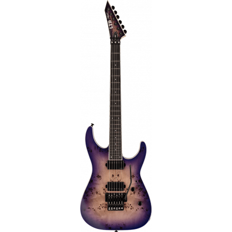 Ltd  M1000BP-PRNB - Guitare électrique Purple Nat Burst