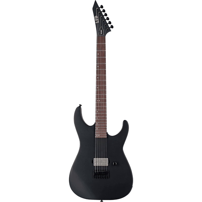 Ltd  M201HT-BLKS - Guitare Électrique Hipshot Black Satin