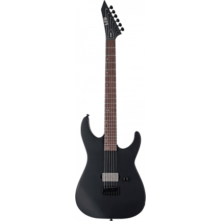 Ltd  M201HT-BLKS - Guitare Électrique Hipshot Black Satin