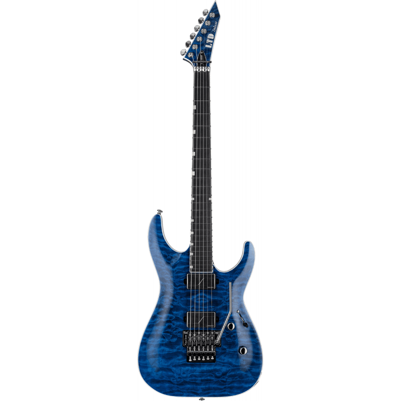 Ltd  MH1000QM-BLKOC - Guitare Électrique Qm Black Ocean