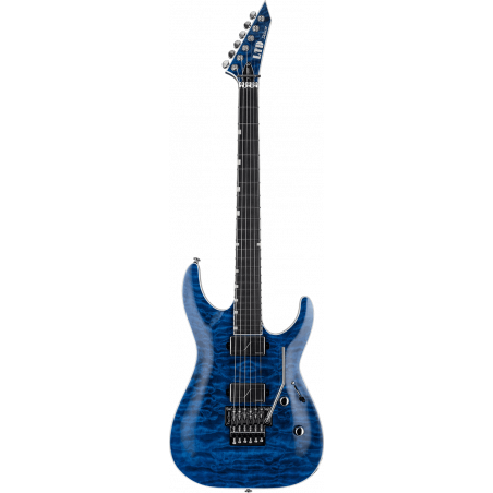 Ltd  MH1000QM-BLKOC - Guitare Électrique Qm Black Ocean