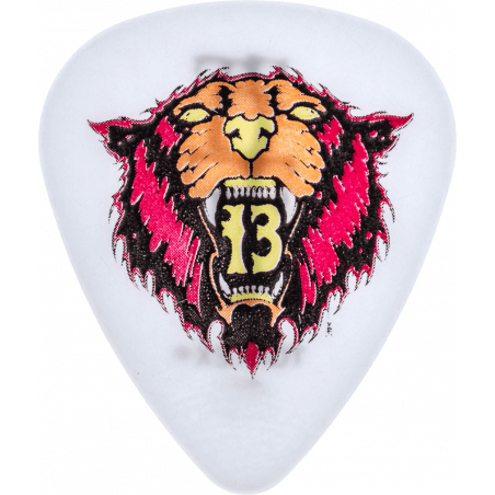 Dunlop  BL35R73 - Blackline II Alan Forbes, sachet de 36 médiators, Tiger, white 0.73 mm