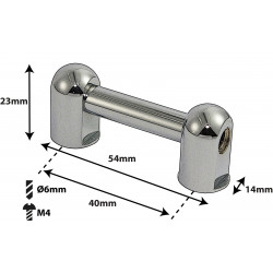 Sparedrum TL2D40 - Coquille Tube - 40mm - Double Tirant (x1)