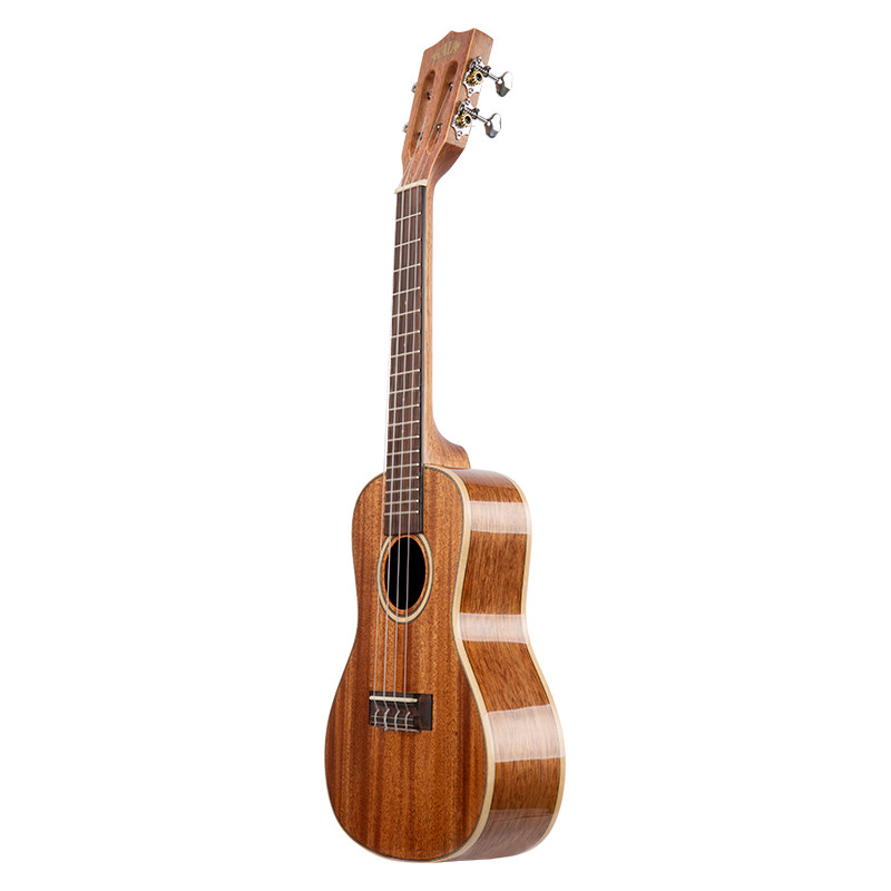 Kala KA-SMH-CG-CASE - Gloss Solid Mahogany, Ukulélé Concert, livré avec étui