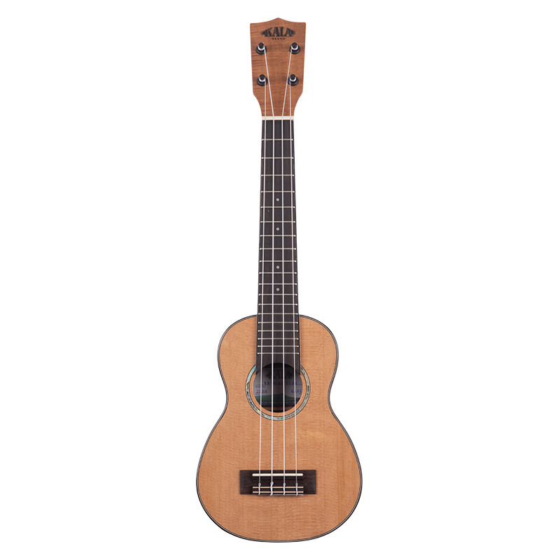 Kala KA-SCAC-SLNG - Solid Cedar Top Acacia, ukulélé soprano Long Neck