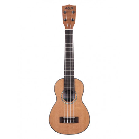 Kala KA-SCAC-SLNG - Solid Cedar Top Acacia, ukulélé soprano Long Neck