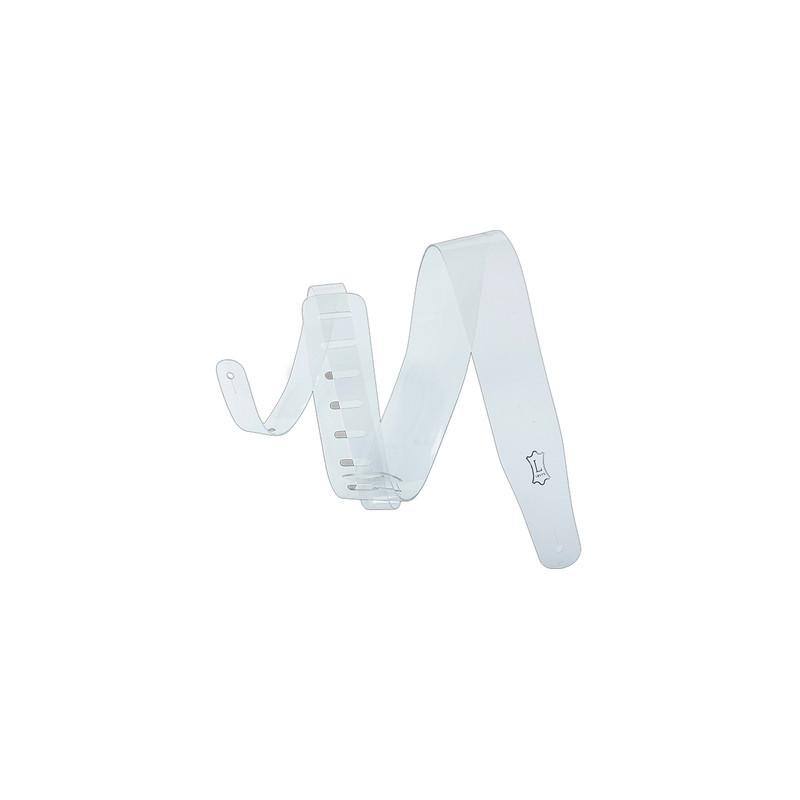 Levy's M26CV-01 - Sangle  6,4  cm, vinyle transparent - Clear