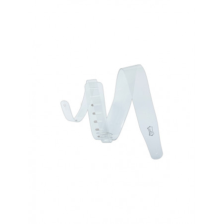 Levy's M26CV-01 - Sangle  6,4  cm, vinyle transparent - Clear