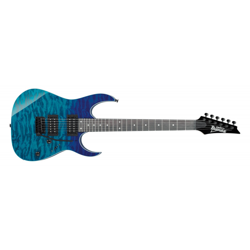 Ibanez GRG120QASP-BGD Blue Gradiation - Guitare électrique