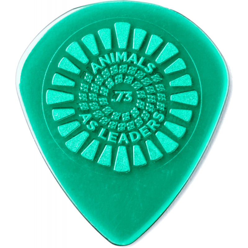 Dunlop AALP02 - Player's pack de 3 médiators -  0,73mm green