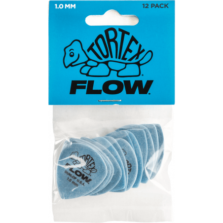 Dunlop 558P100 - Tortex flow standard 1,00mm - sachet de 12