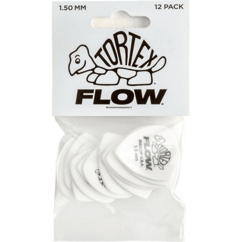 Dunlop 558P150 - Tortex flow standard 1,50mm - sachet de 12