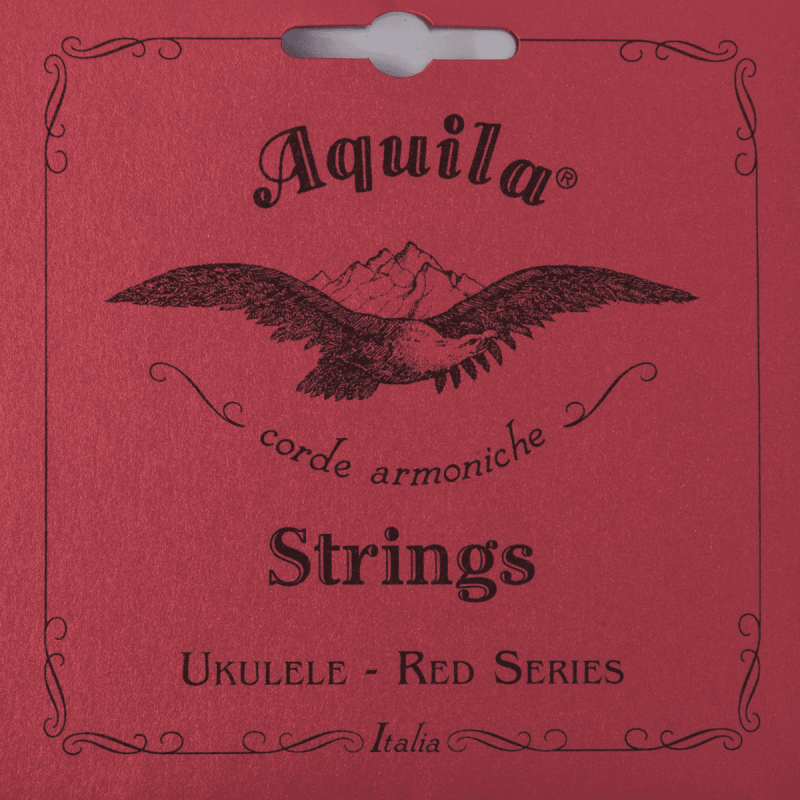 Aquila 108U - Reds ukulélé baryton - corde à l'unité - sol 3ème pour jeux 6 & 8 cordes