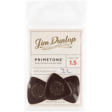 Dunlop 517P150 - Primetone small tri smooth - player's pack de 3 méditators - 1.50 mm