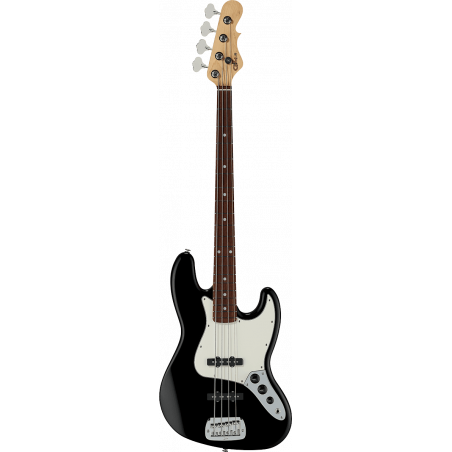 G&L FD-JB-JTB-R - Fullerton deluxe jazz bass black / palissandre