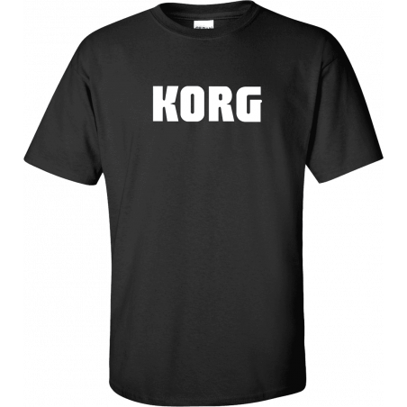 Tee shirts korg noir - taille L