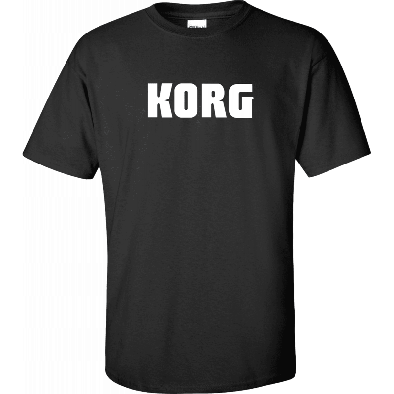 Tee shirts korg noir - taille XL